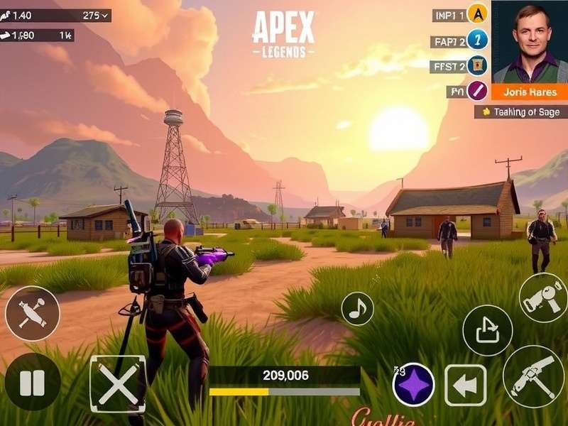 Apex Legends Mobile Action gameplay screenshot